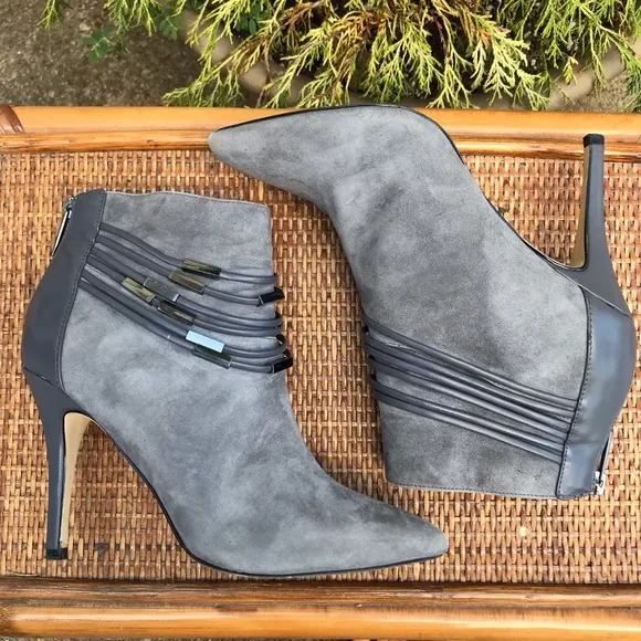 Saks Fifth Avenue Casper Suede Ankle Booties