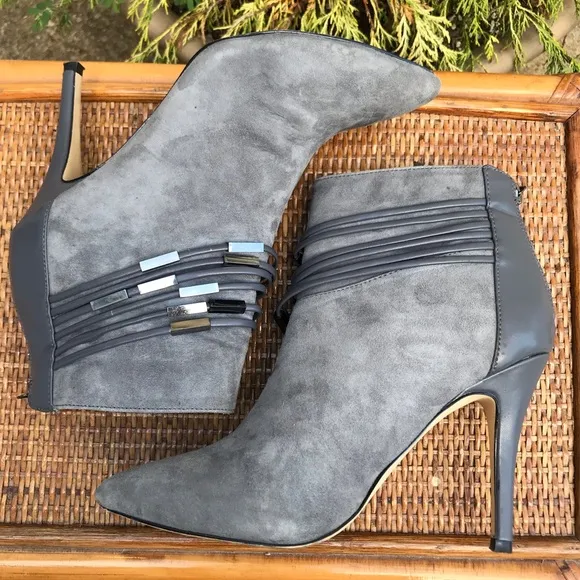 Saks Fifth Avenue Casper Suede Ankle Booties