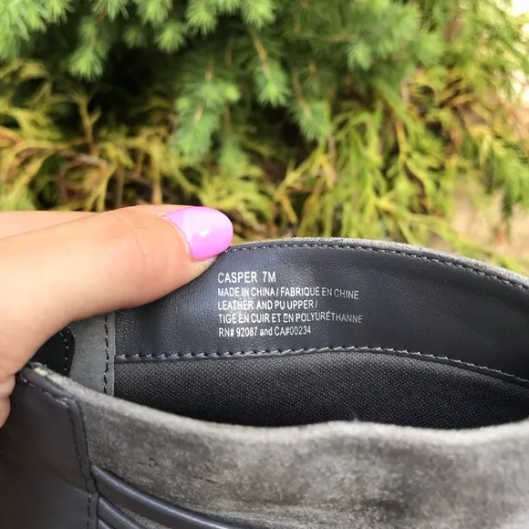 Saks Fifth Avenue Casper Suede Ankle Booties