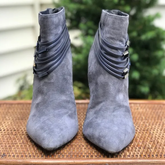 Saks Fifth Avenue Casper Suede Ankle Booties