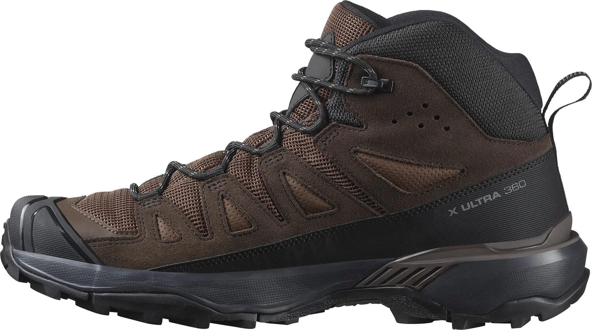 Salomon X Ultra 360 Leather Mid GORE-TEX Mens Walking Boots - Brown