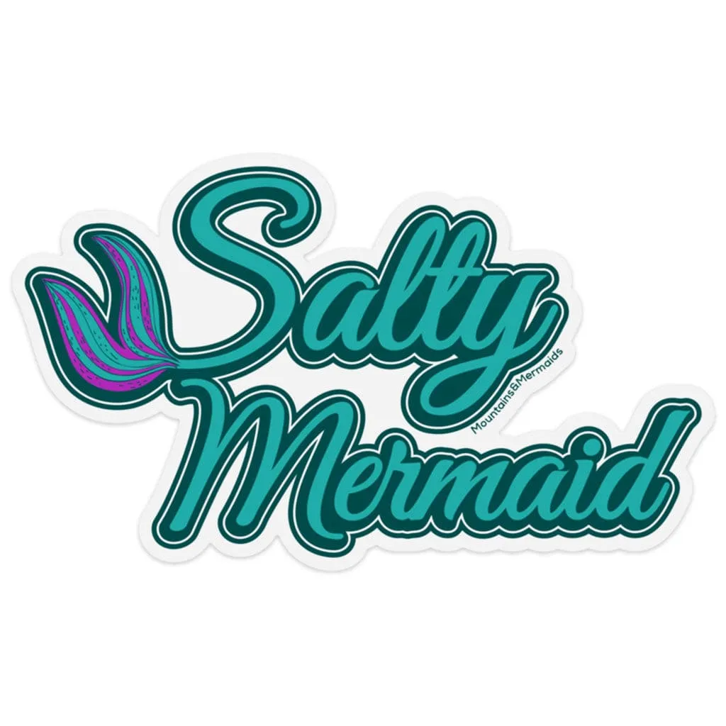 Salty Mermaid Adventure Decal
