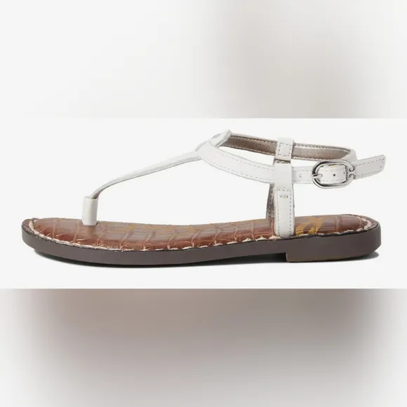 SAM EDELMAN Girl's Sandals Size 12 WHITE New