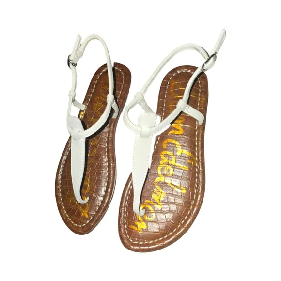 SAM EDELMAN Girl's Sandals Size 12 WHITE New