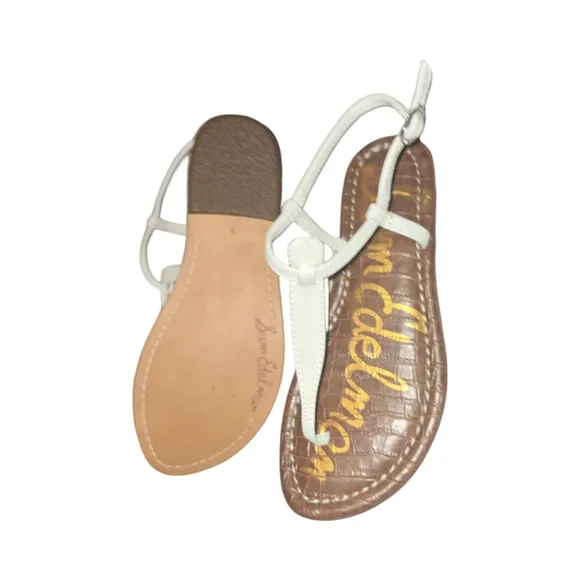 SAM EDELMAN Girl's Sandals Size 12 WHITE New