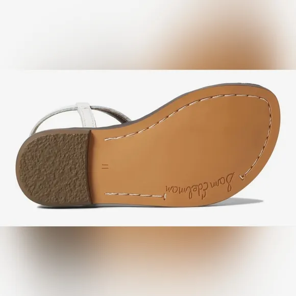SAM EDELMAN Girl's Sandals Size 2 WHITE New