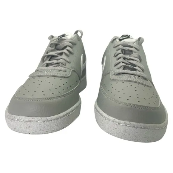 Size 11.5- Nike Court Vision Low Next Nature Grey Fog White-DH2987-003
