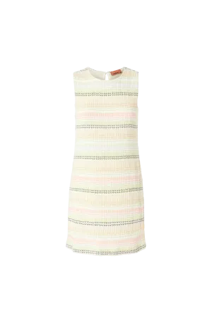 Sleeveless Caperdoni Motif Dress