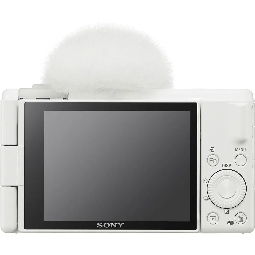 Sony ZV-1F Vlogging Camera | White