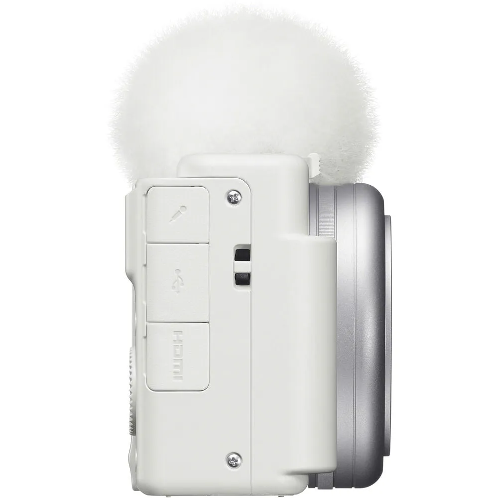 Sony ZV-1F Vlogging Camera | White
