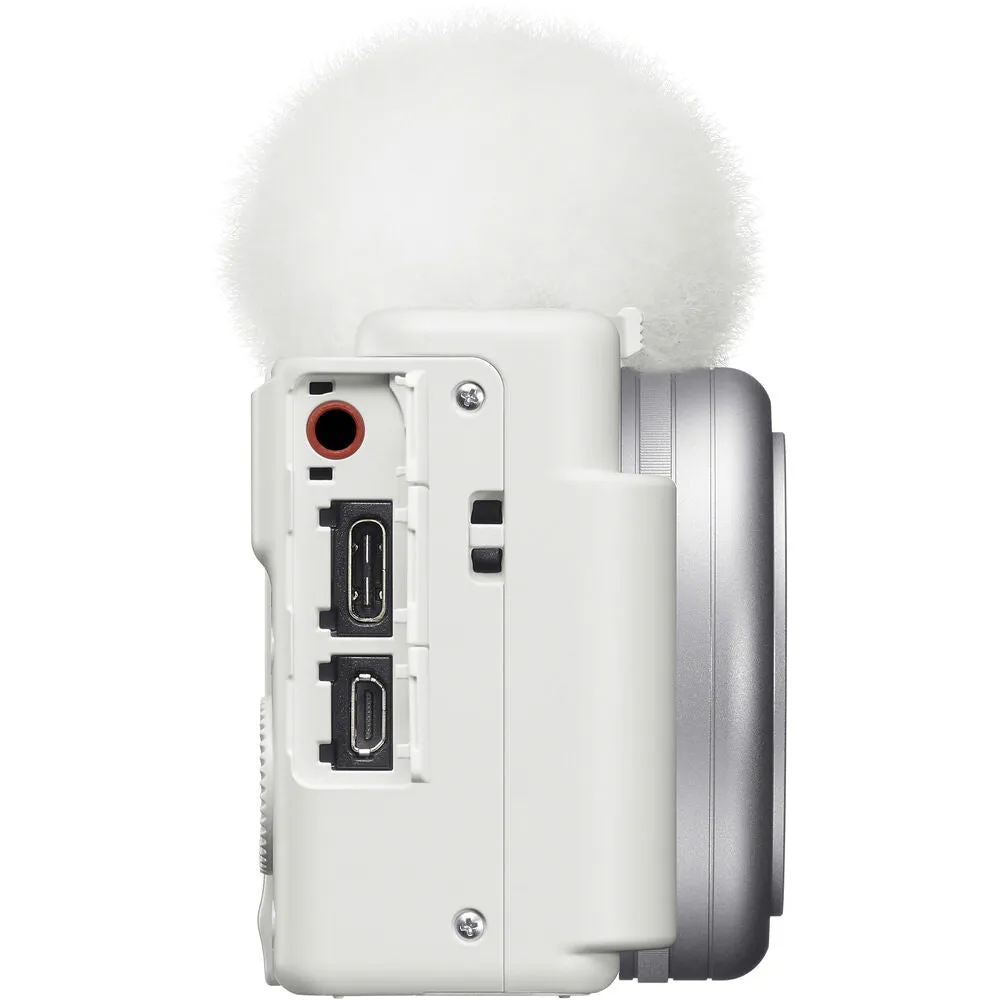 Sony ZV-1F Vlogging Camera | White