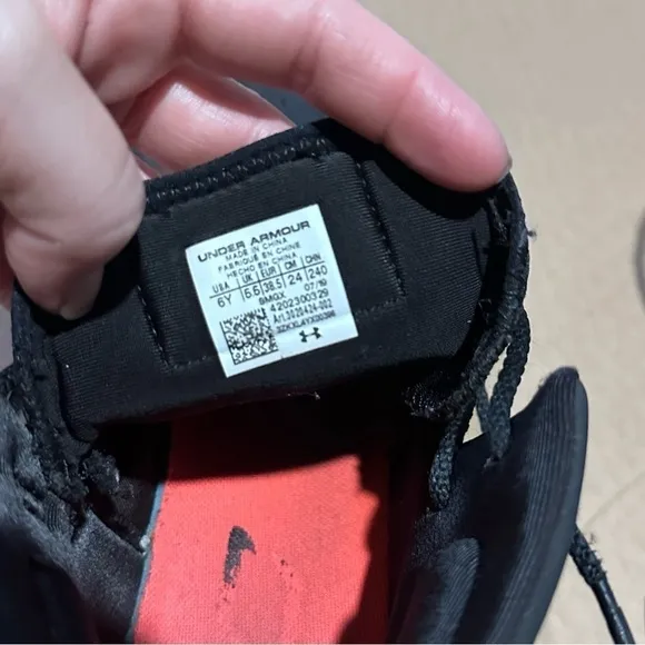 Steph Curry 3Zero 2 “black after burn” basketball shoes