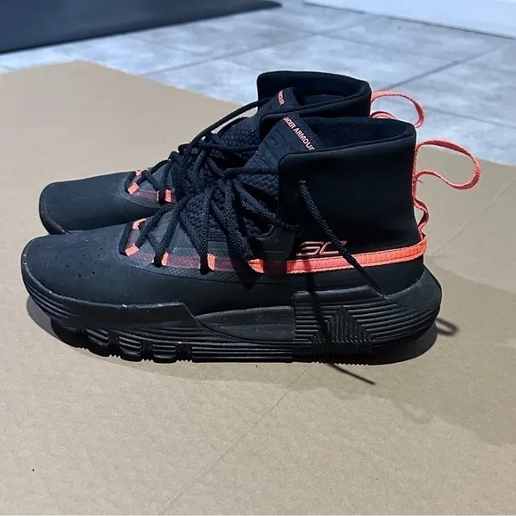 Steph Curry 3Zero 2 “black after burn” basketball shoes