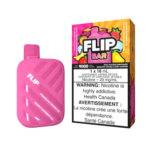 Straw Nana Orange Ice and Mango Raspberry Ice - Flip Bar Disposable