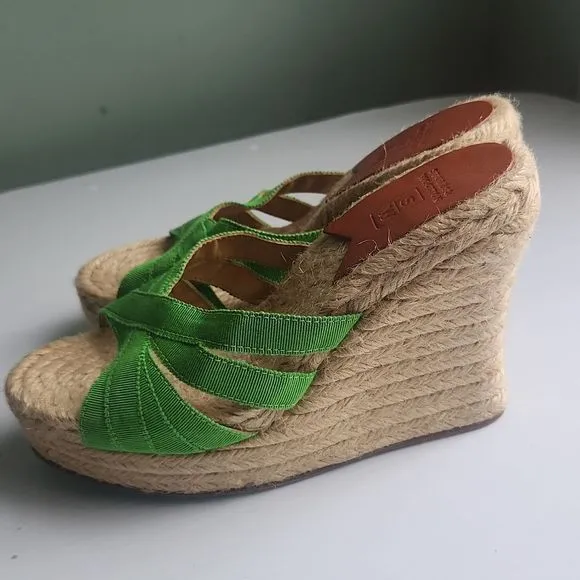 Stubbs &amp; Wootton wedge sandals