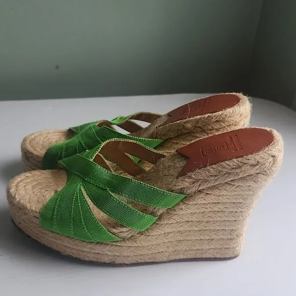 Stubbs &amp; Wootton wedge sandals