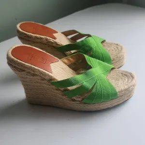 Stubbs &amp; Wootton wedge sandals