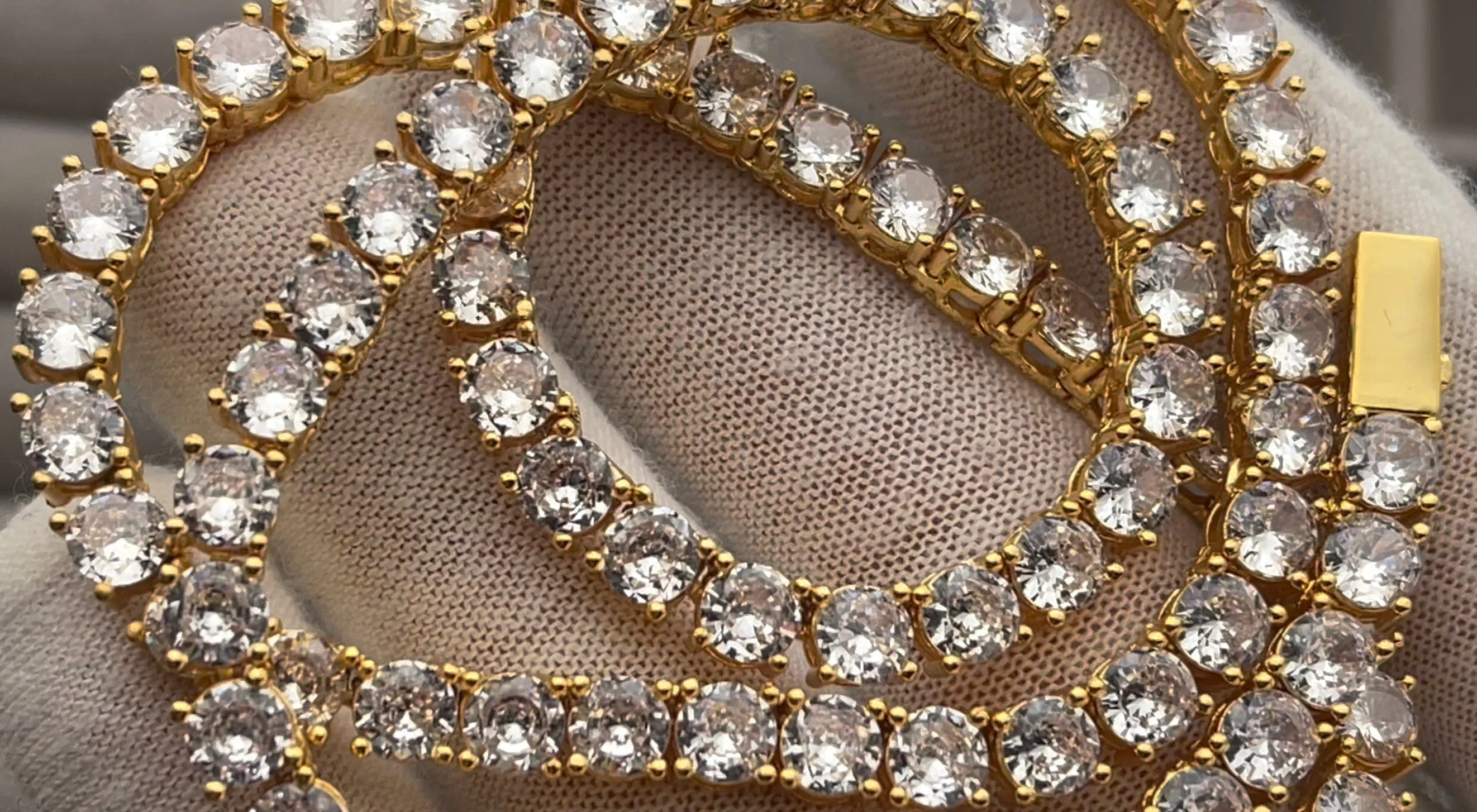 Tennis Chain | Tennis Bracelet | Tennis Necklace | Mens Tennis Chain | Womens Tennis Chain | Gold Tennis Chain | Gold Tennis Bracelet