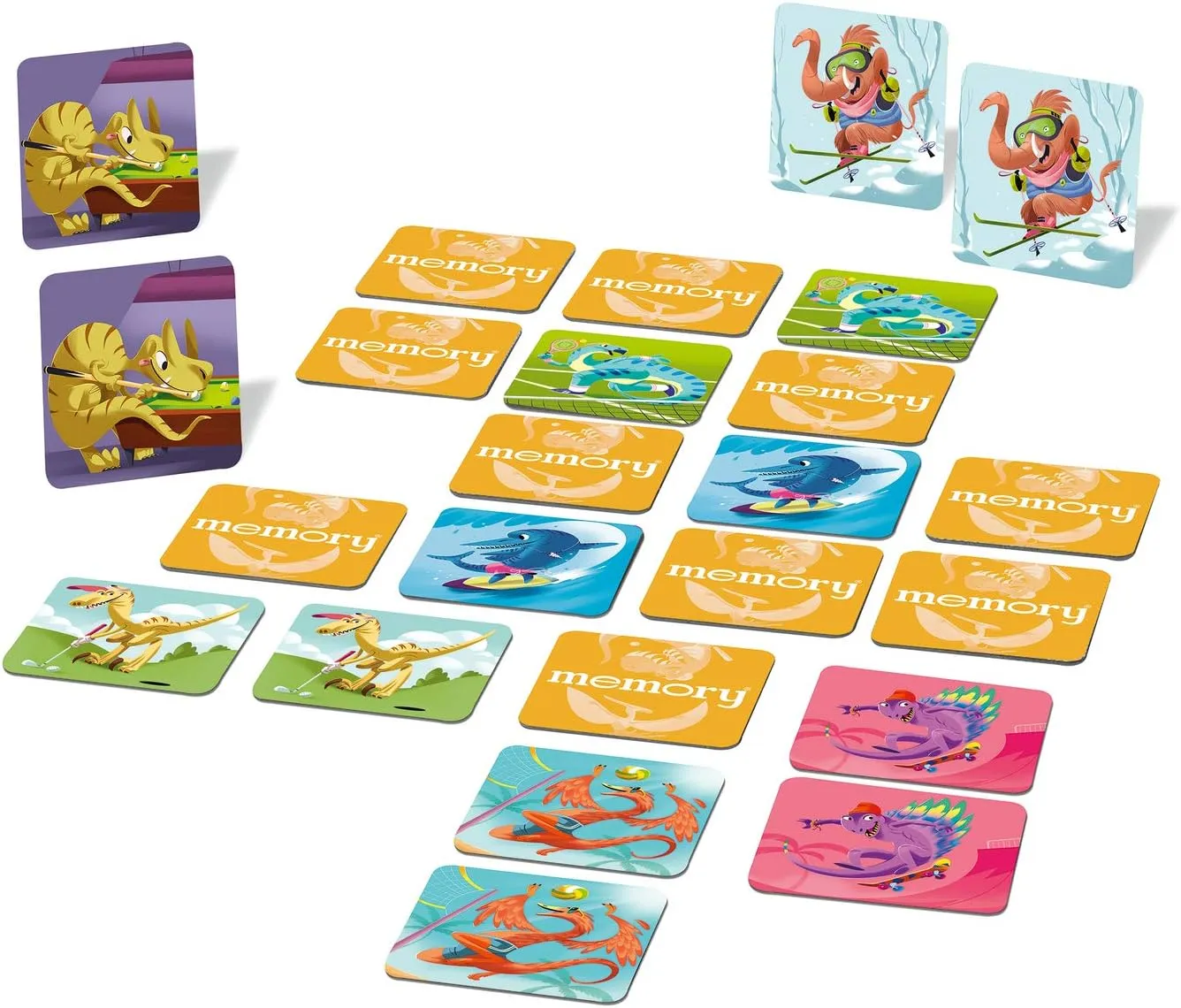 ThinkFun Memory®: Dinosaur Sports