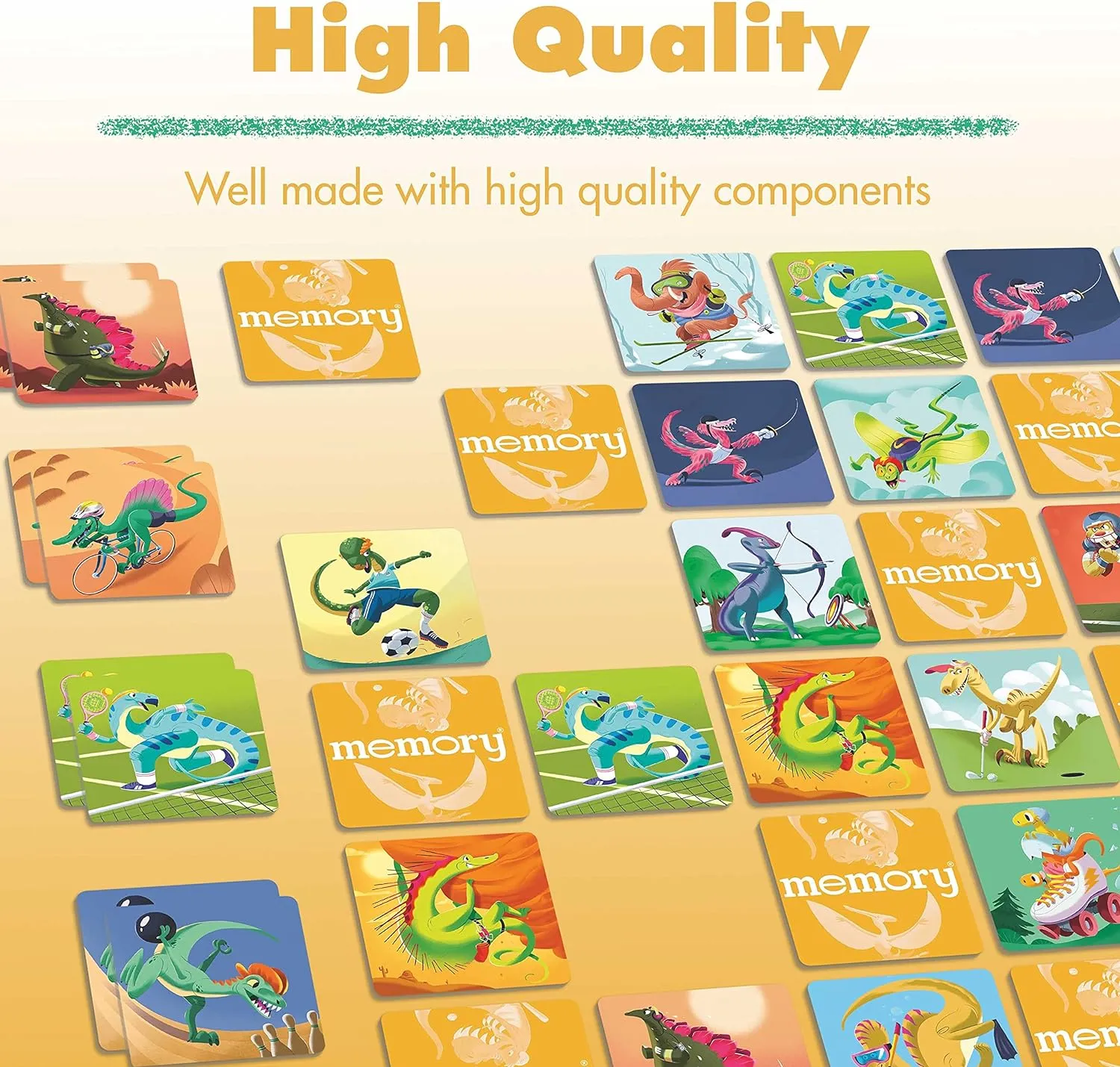 ThinkFun Memory®: Dinosaur Sports