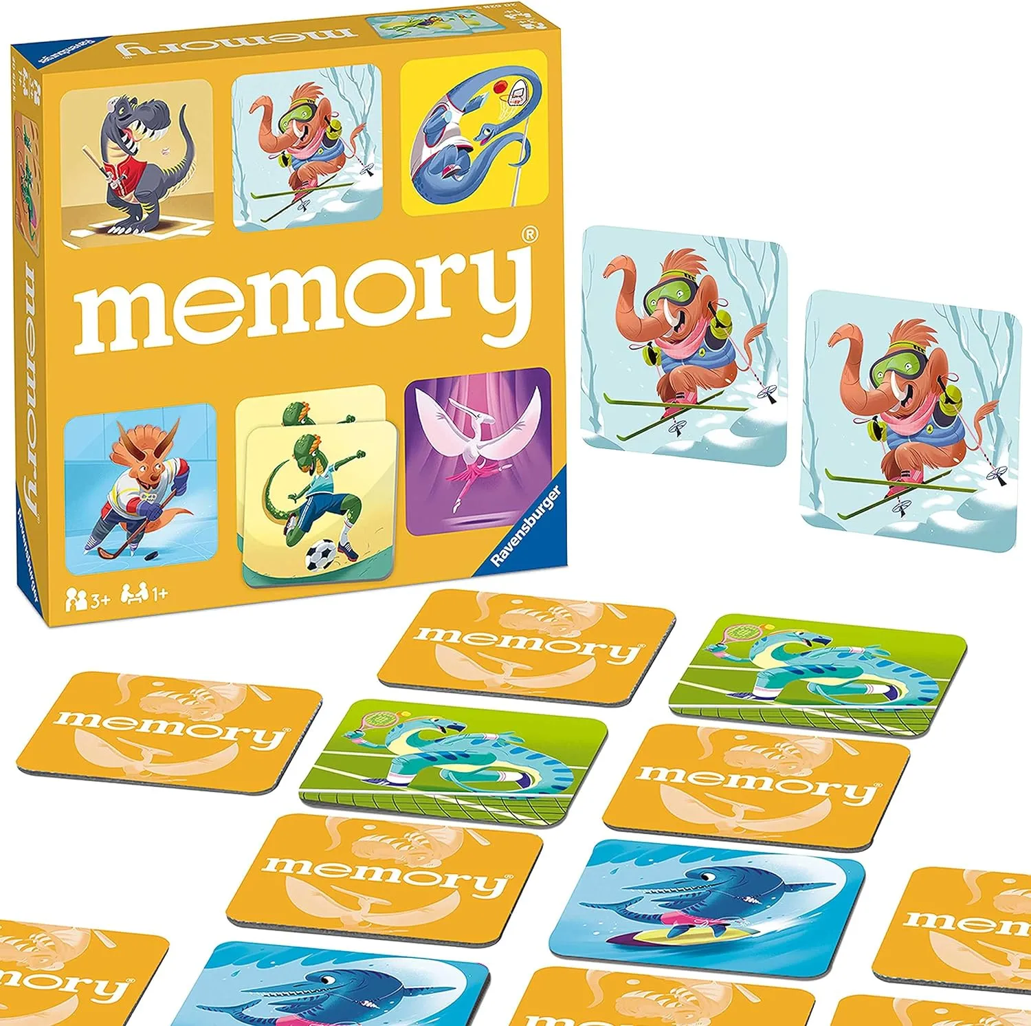 ThinkFun Memory®: Dinosaur Sports