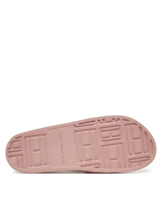 Tommy Jeans | Poolside Pantoletten With Webbing | TQN pink