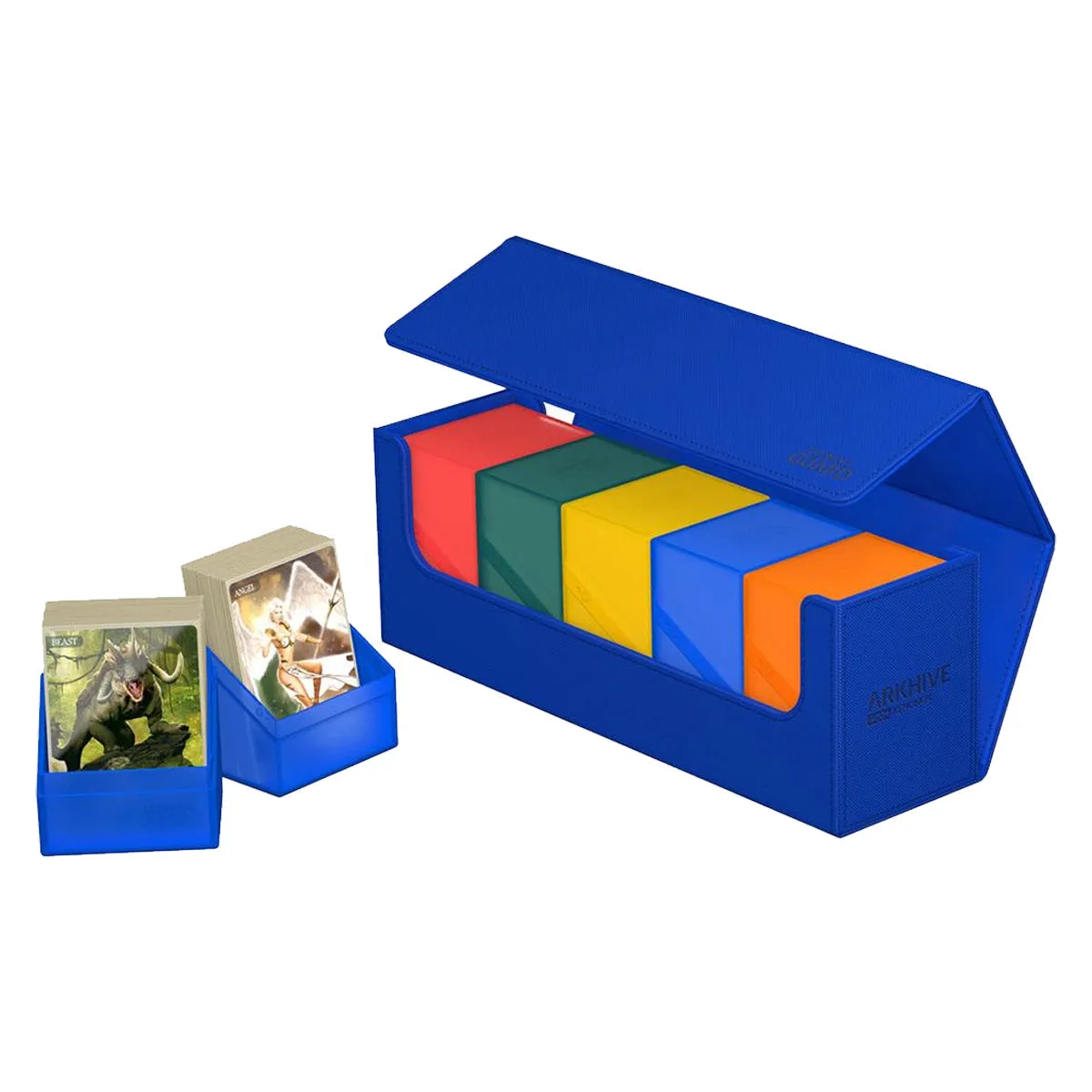 Ultimate Guard Arkhive 400  XenoSkin Monocolor Blue Deck Box