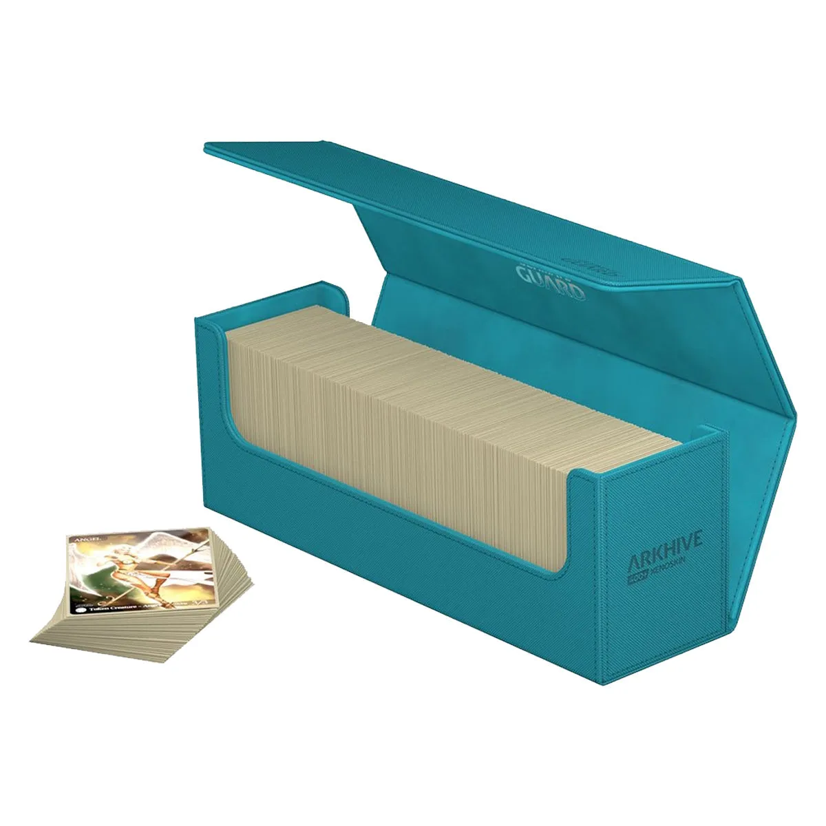 Ultimate Guard Arkhive 400  XenoSkin Monocolor Petrol Deck Box