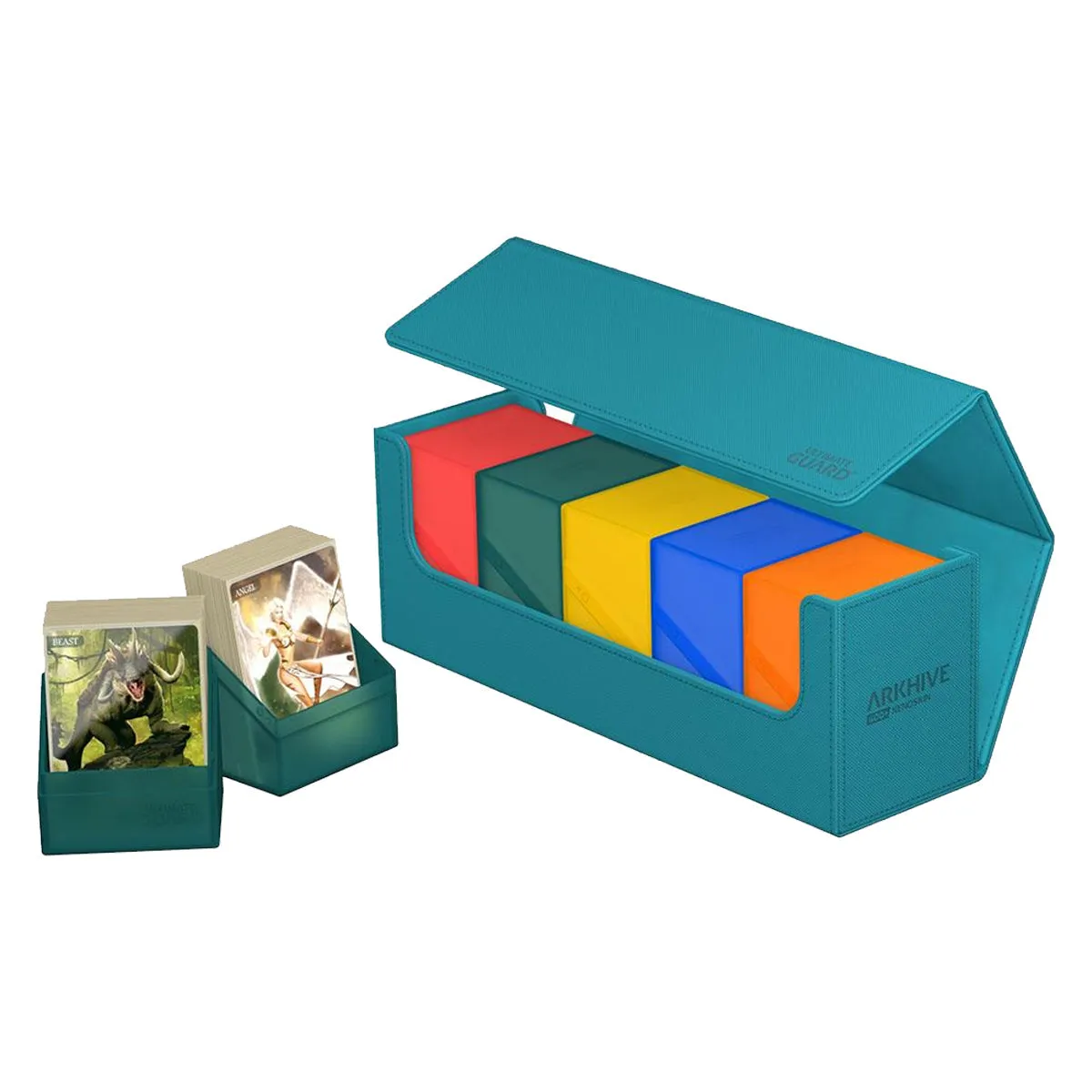 Ultimate Guard Arkhive 400  XenoSkin Monocolor Petrol Deck Box