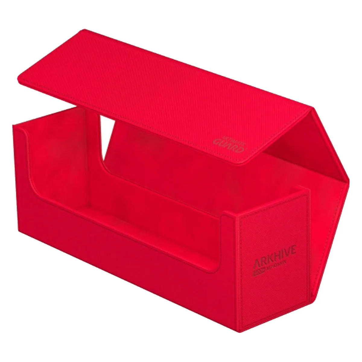Ultimate Guard Arkhive 400  XenoSkin Monocolor Red Deck Box