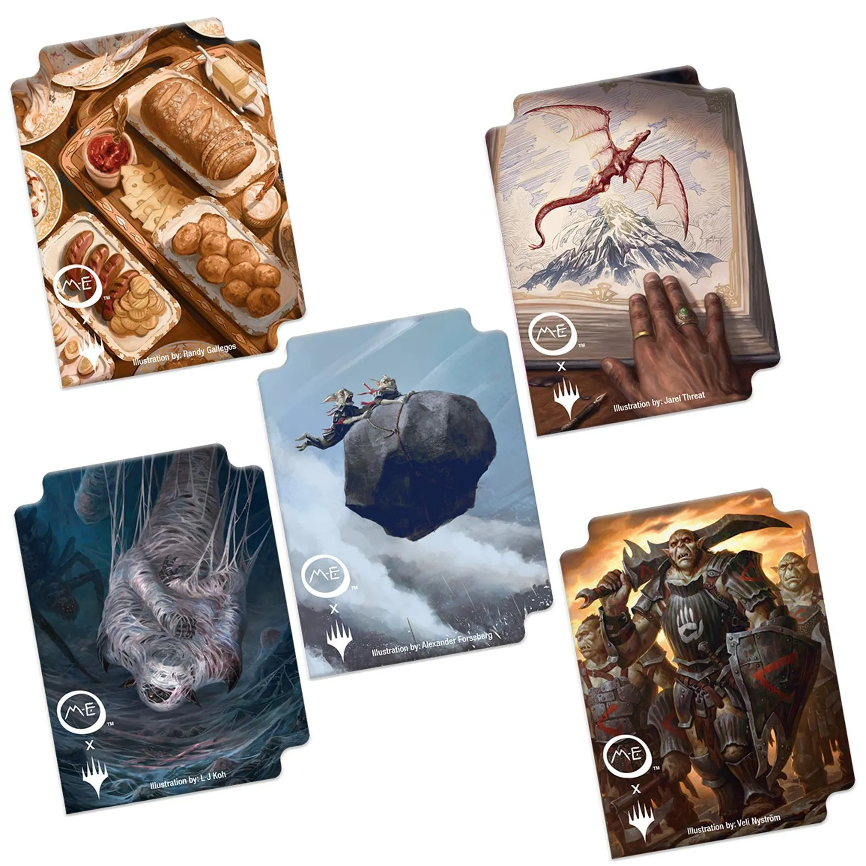 Ultra PRO Alcove Flip Deck Box MTG: Lord of the Rings - Tales of Middle-Earth - Token Dividers