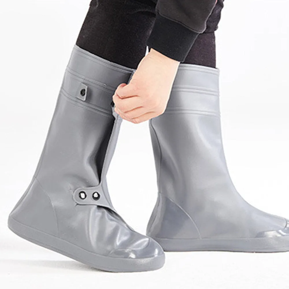 Unisex Waterproof Anti-Slip Shoe Covers - Protective Skid-Proof Overshoes