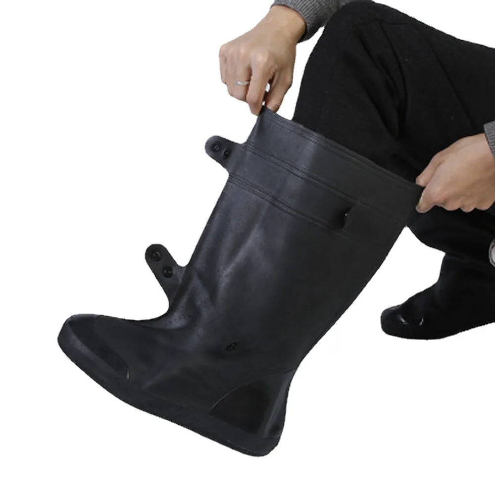 Unisex Waterproof Anti-Slip Shoe Covers - Protective Skid-Proof Overshoes