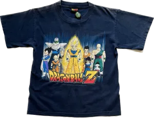 Vintage 1997 Blue Dragonball Z Squad Tee FUNimation