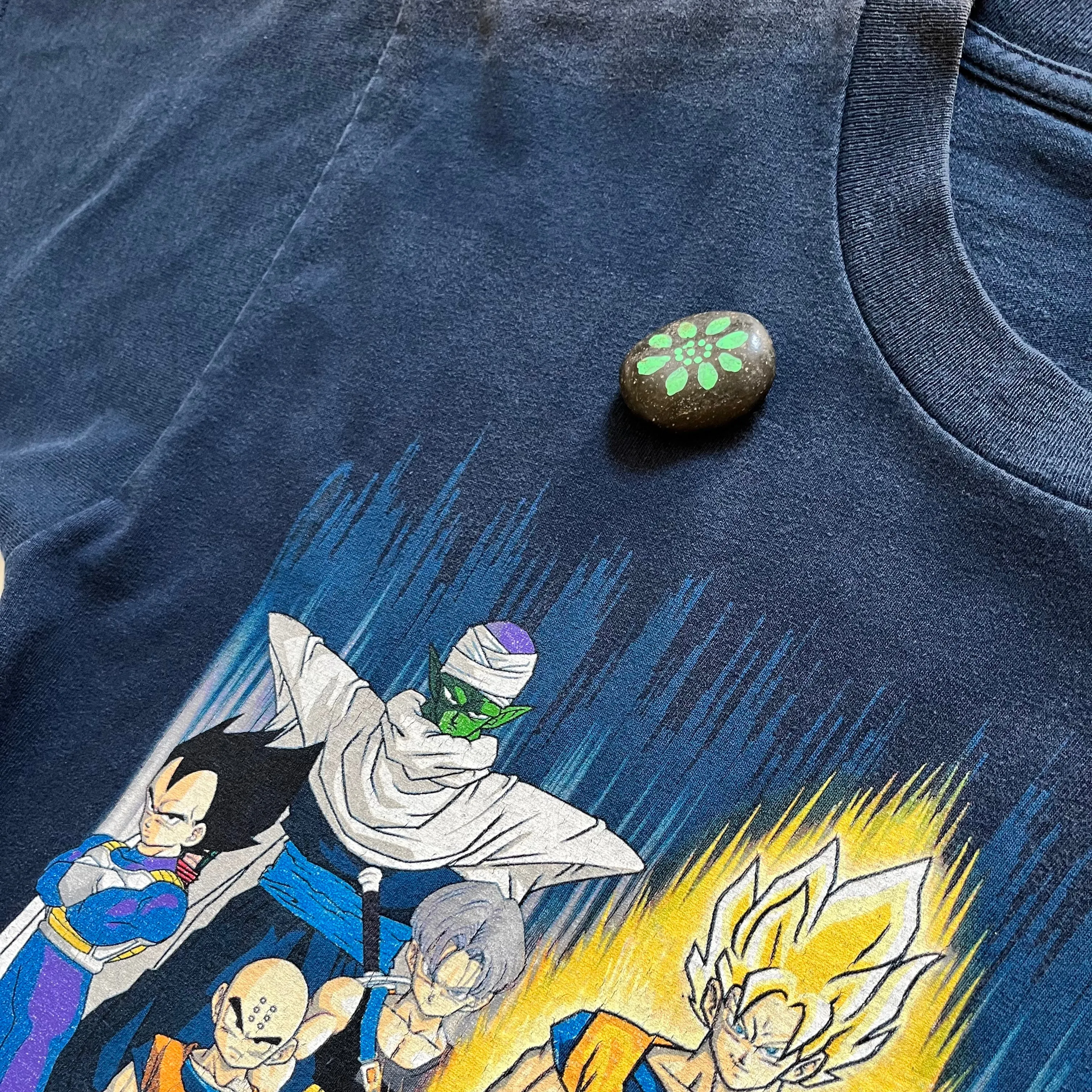 Vintage 1997 Blue Dragonball Z Squad Tee FUNimation