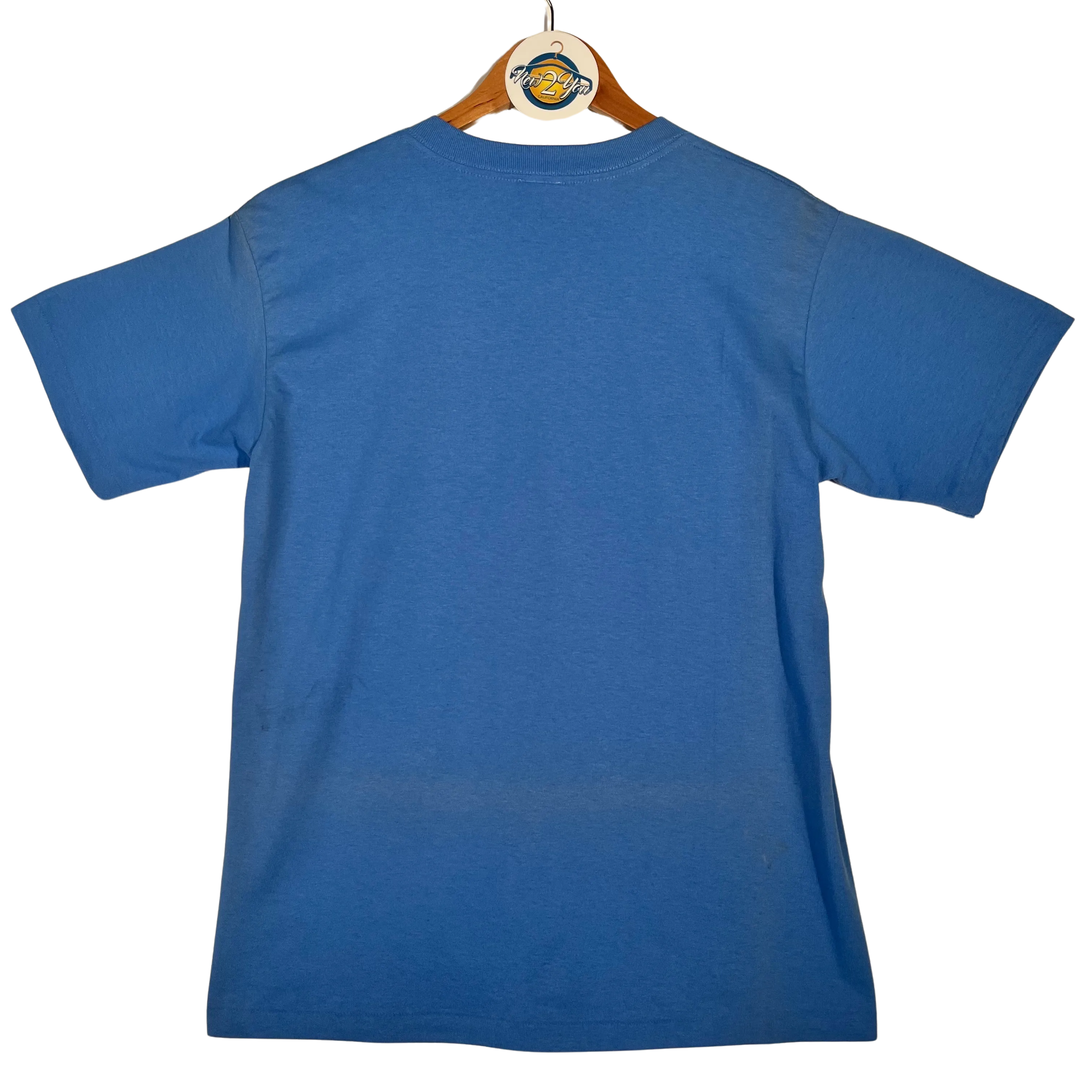 Vintage '99 Six Flags Taz and Buggs Floaty Graphic Tee - Blue