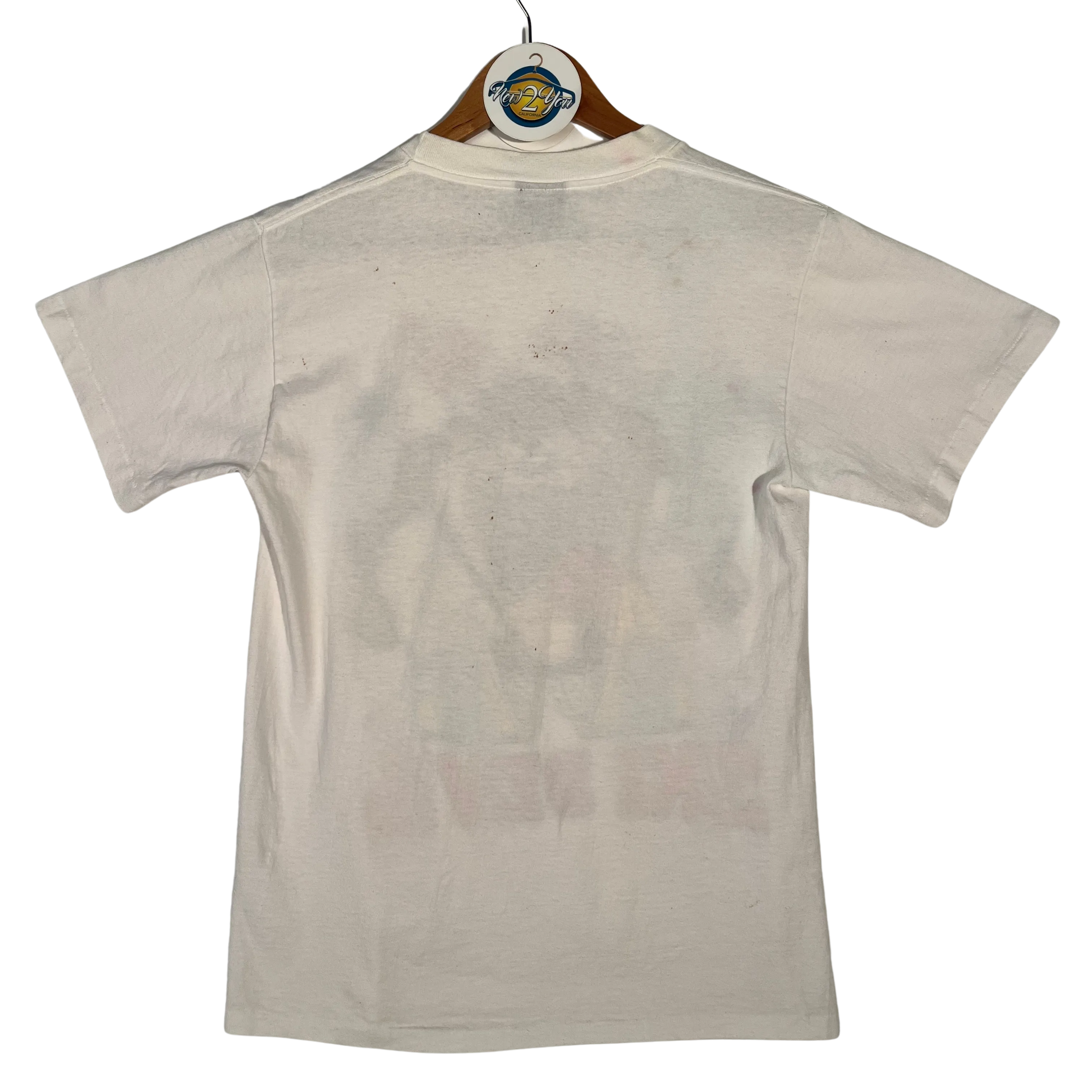VTG '88 Taz 'Ski Devil' Changes Graphic Tee - White