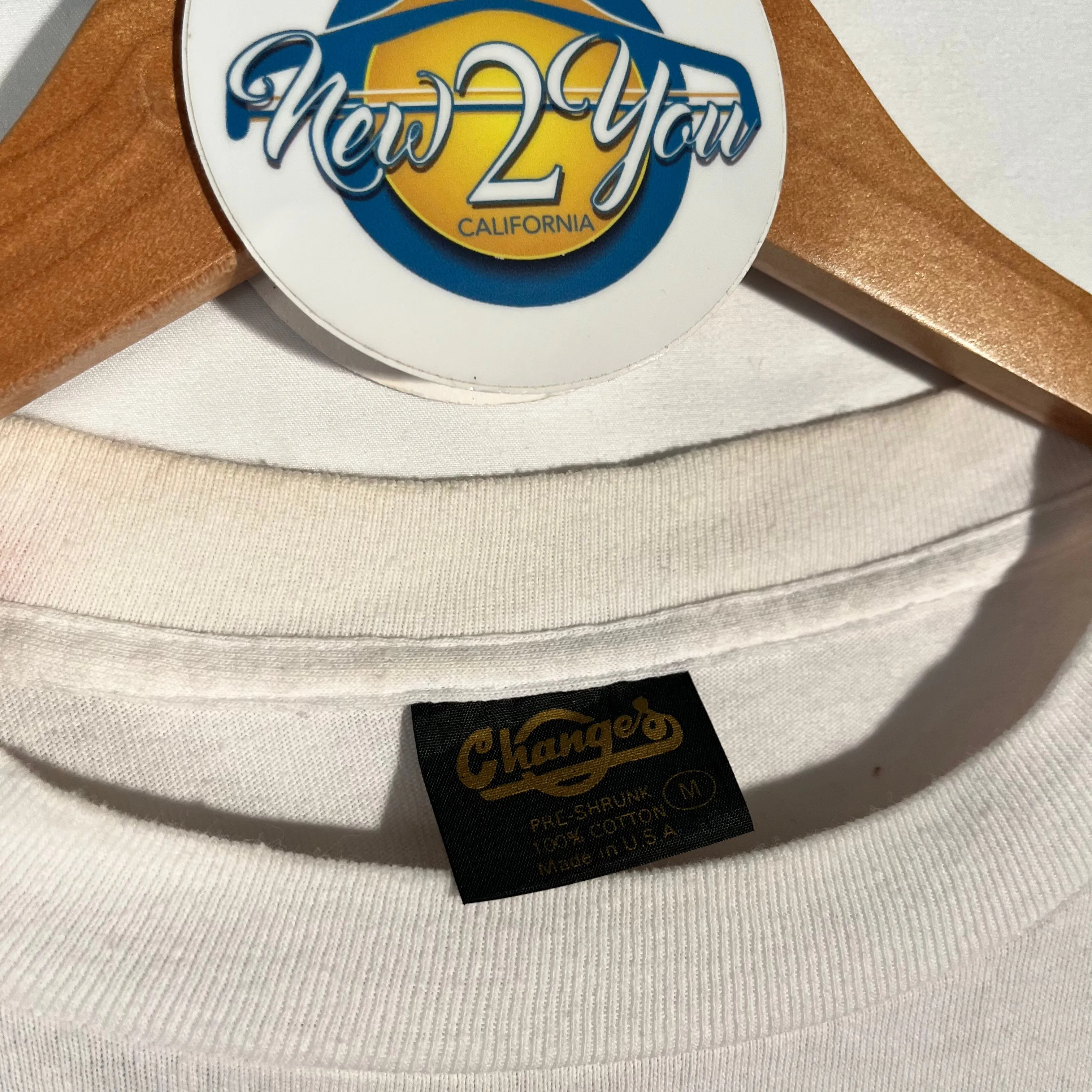 VTG '88 Taz 'Ski Devil' Changes Graphic Tee - White