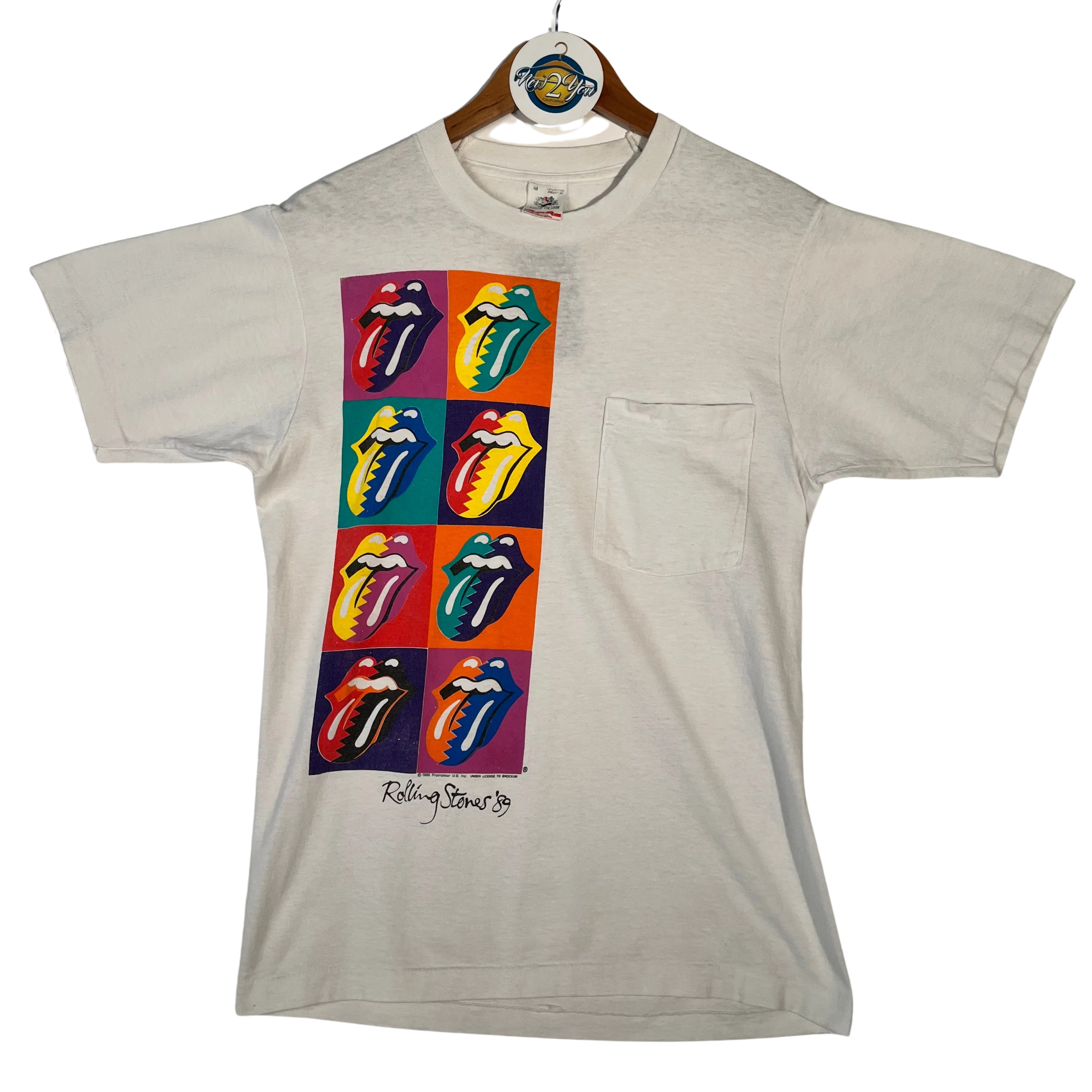 VTG '89 Rolling Stones Band Tee - Fruit of the Loom