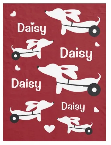 Wheelie Dog IVDD Blanket