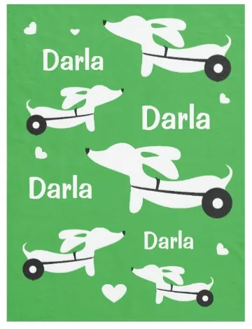 Wheelie Dog IVDD Blanket