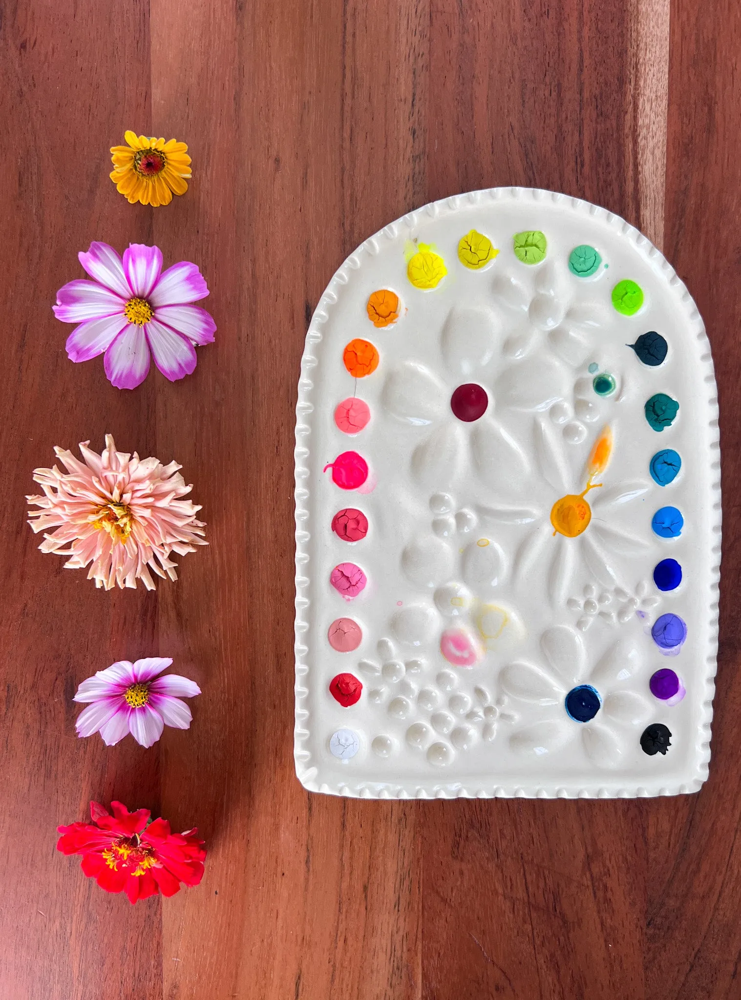 Wildflower Paint Pallet