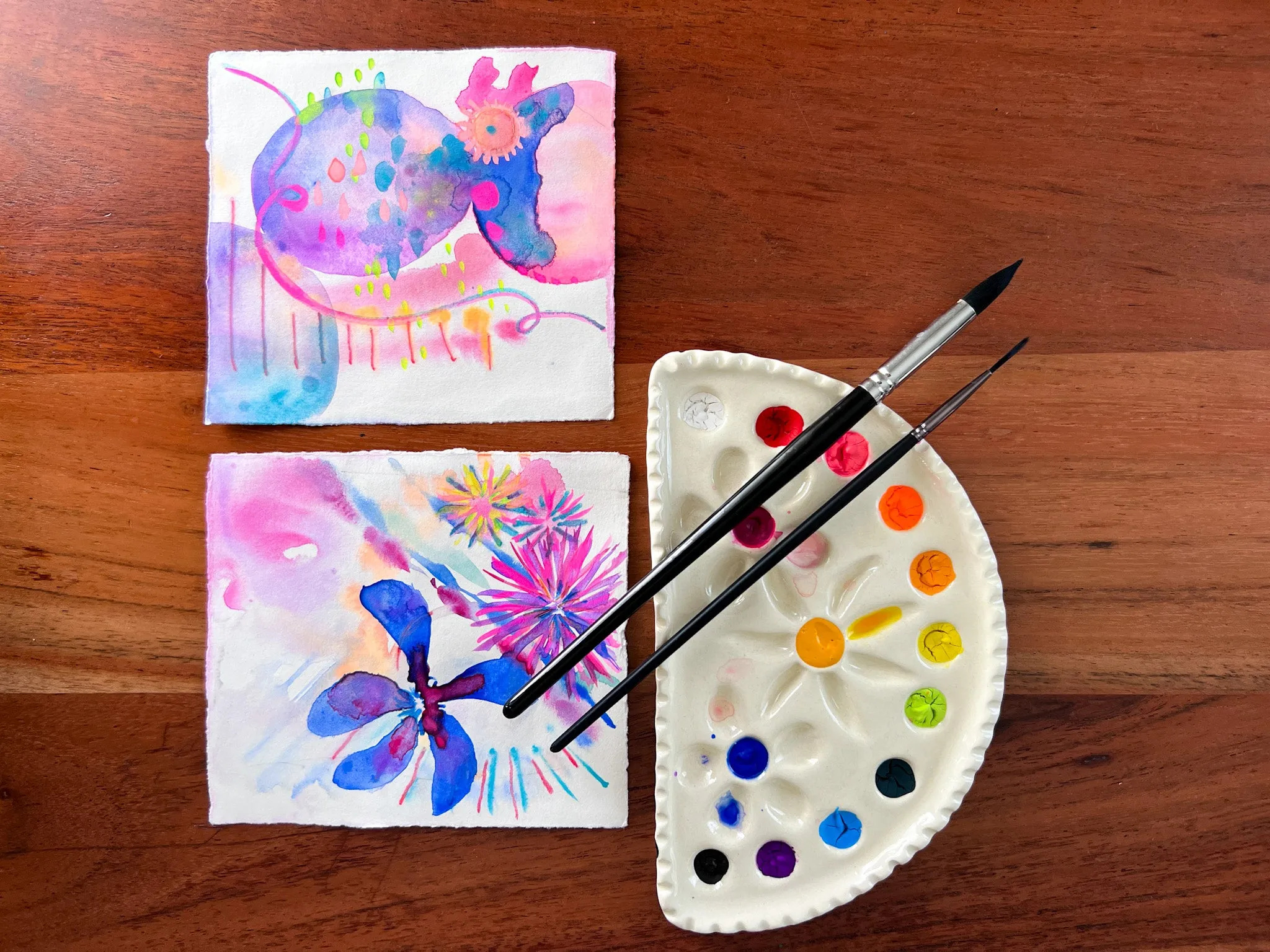 Wildflower Pocket Paint Palette