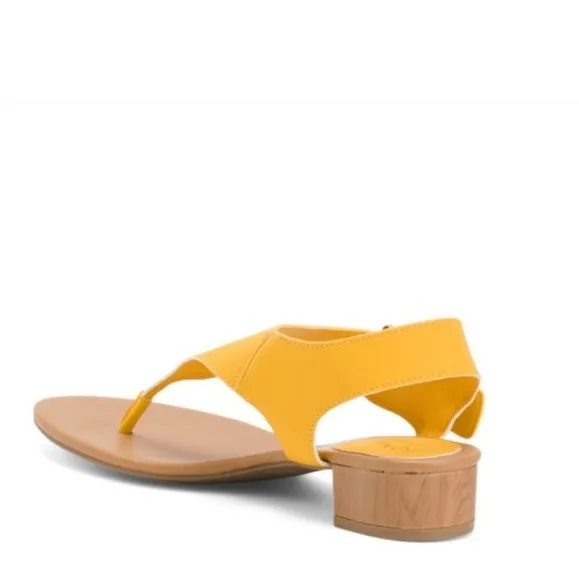 Yellow Jones New York Thong Sandals